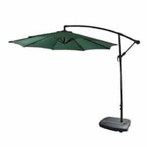 Side Pole Round Umbrella with water base (65 Litres )