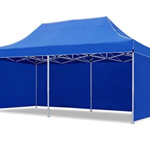 10 x 20 ft Semi Premium Quality Canopy Gazebo Tent (42Kgs ,840D Fabric) With Plain Side Covers (Heavy Duty)