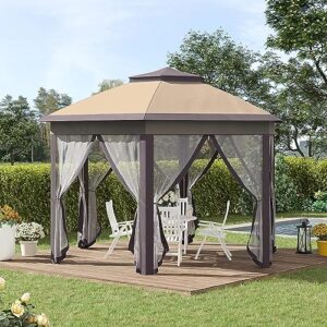 13 x 13 ft Pop Up Instant Gazebo tent with Mosquito Netting