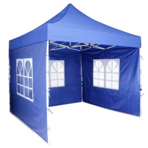 10 x 10 ft Regular QualityCanopy Gazebo Tent (21Kgs , 420D fabric) with European Side Covers
