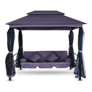 3 Seater Daybed Swing Gazebo