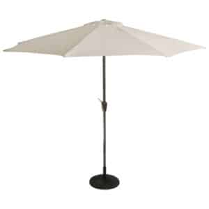 Metal Centre Pole Umbrella  + 22 kgs base