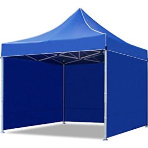 10 X 10 ft Extra Premium Quality Canopy Gazebo Tent (33Kgs , 840D fabric ) With Plain Side Covers (Heavy Duty)